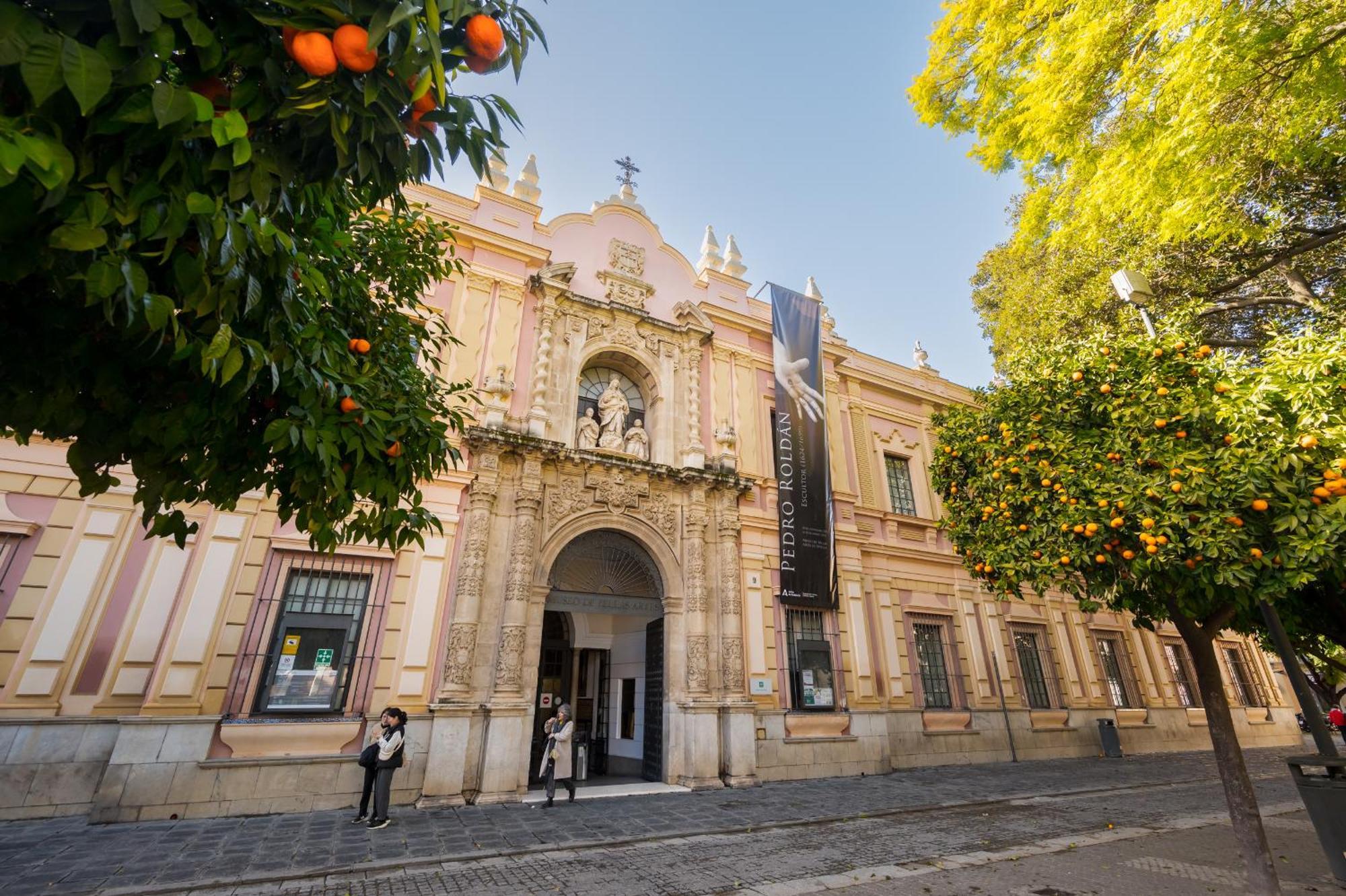 セビリアFantastico 2H+1B Plaza Del Museoアパートメント エクステリア 写真